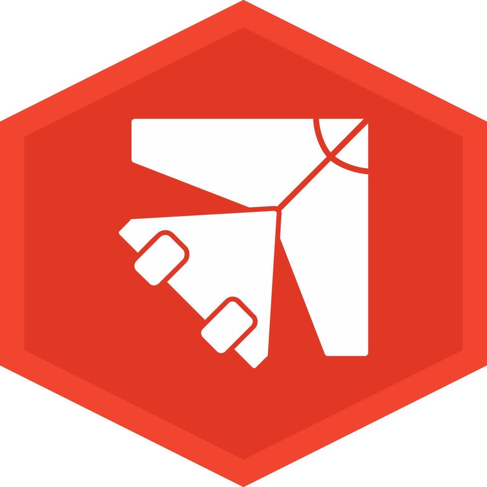 Glider Icon Design Symbol vector