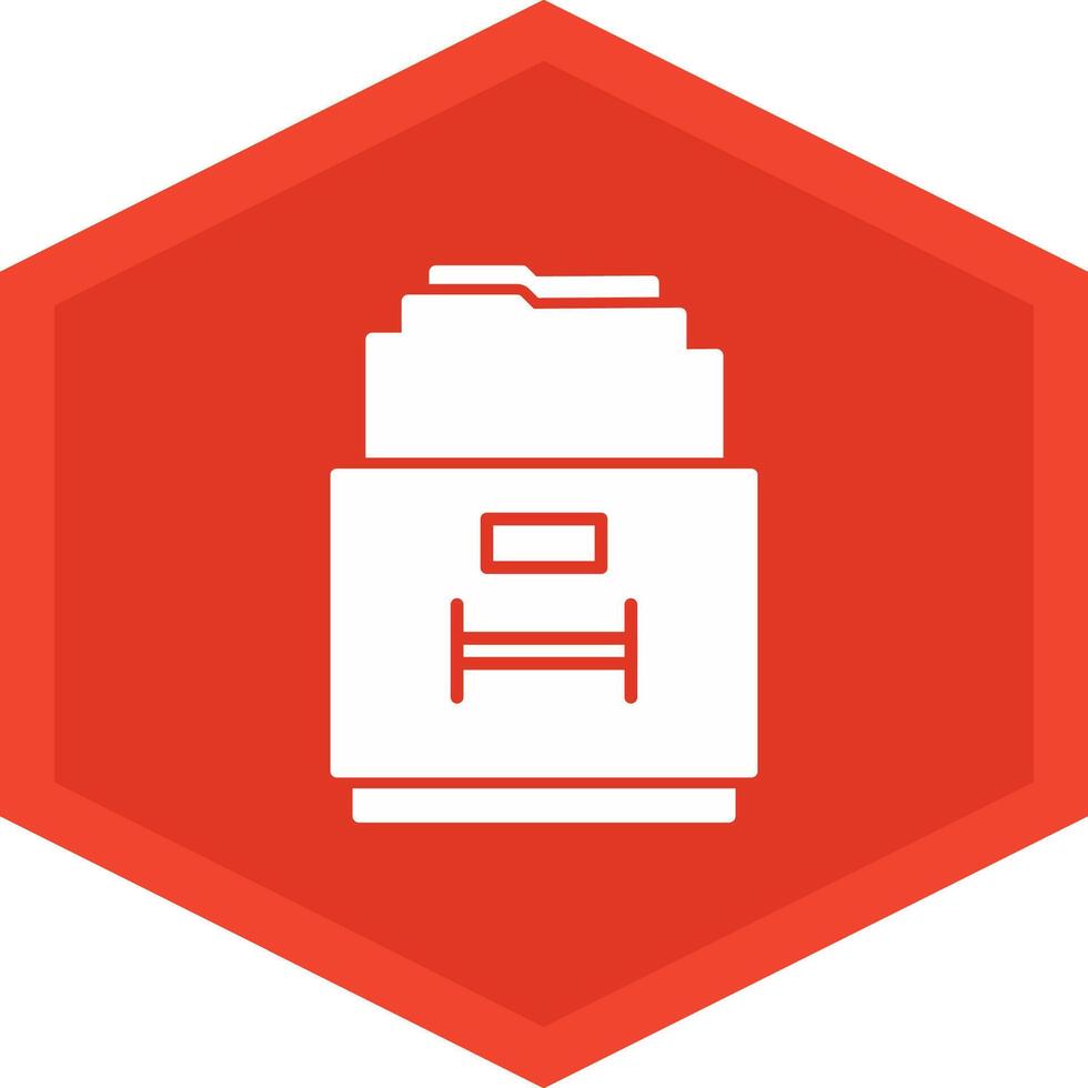 Filling Cabinet Icon Design Symbol vector