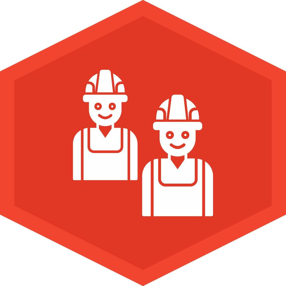 Workers Icon Design Symbol vector