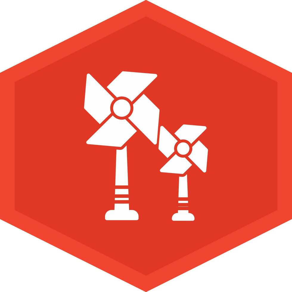 Windmill Icon Design Symbol vector