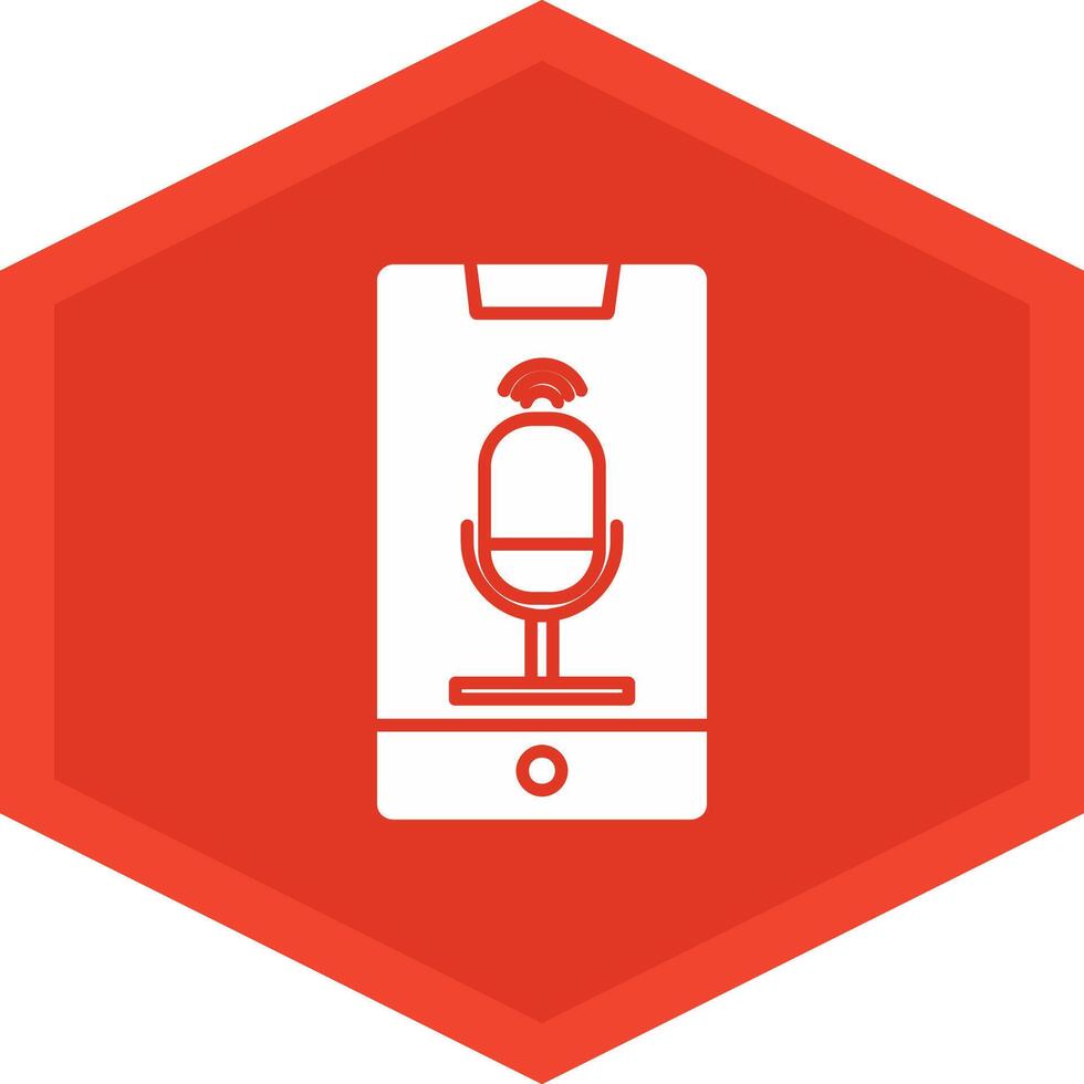 Voice Control Icon Design Symbol vector