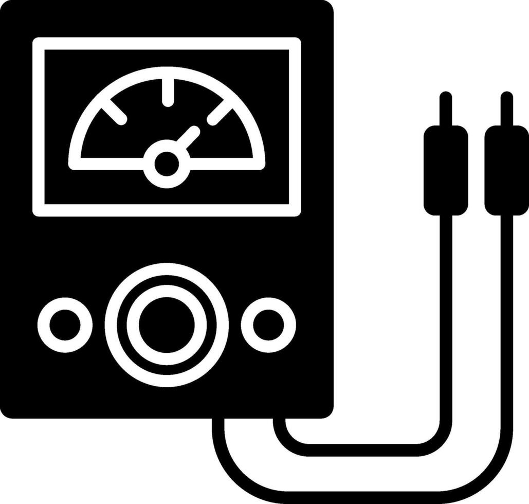 Voltmeter Icon Design Symbol vector