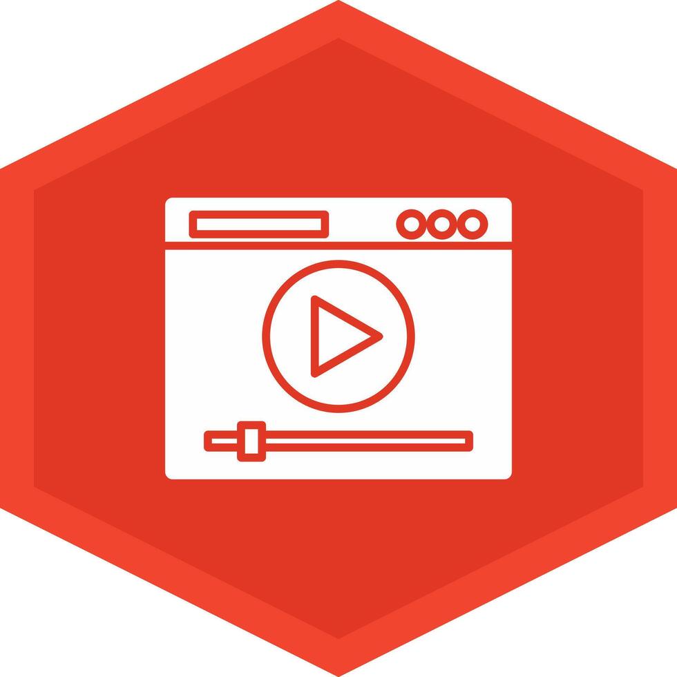 Player Icon Design Symbol vector