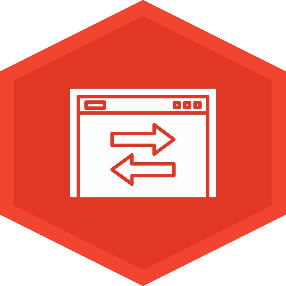 Transfer Data Icon Design Symbol vector