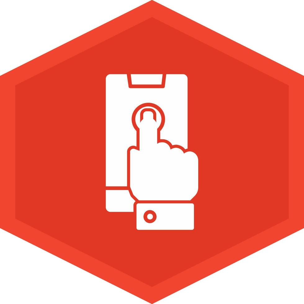 Touchscreen Icon Design Symbol vector