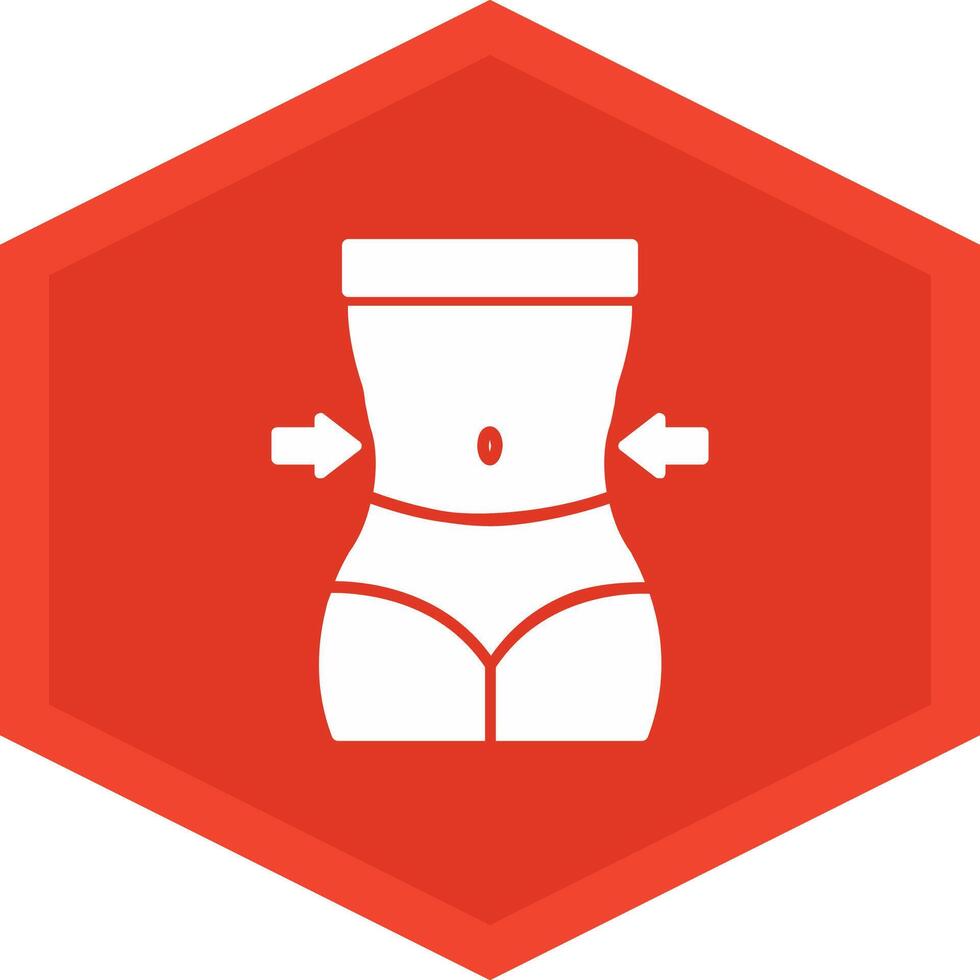 Waist Icon Design Symbol vector