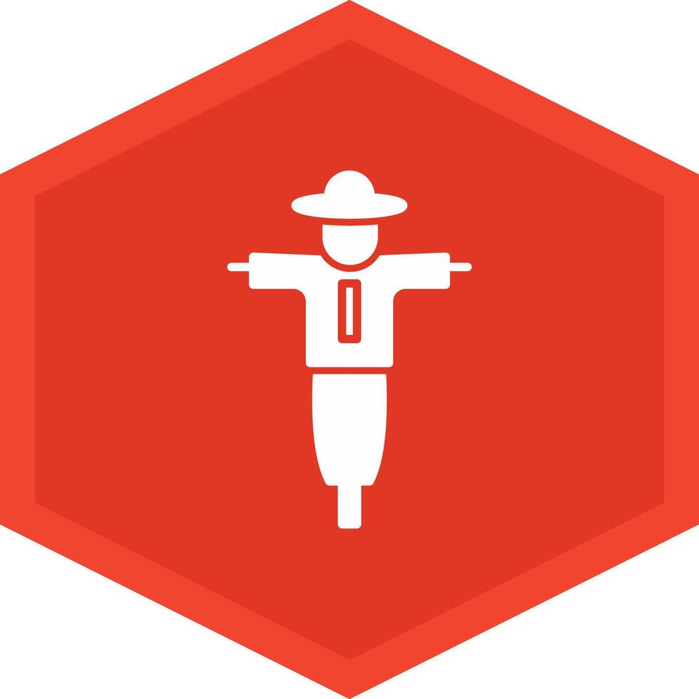 Scarecrow Icon Design Symbol vector
