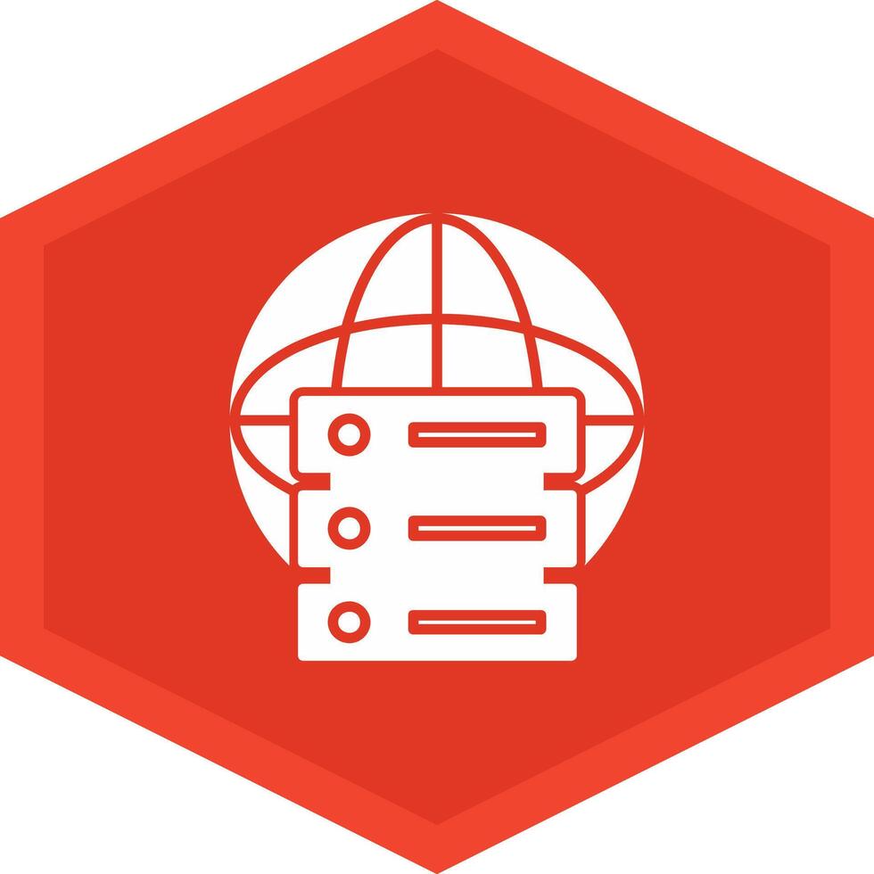 Server Icon Design Symbol vector