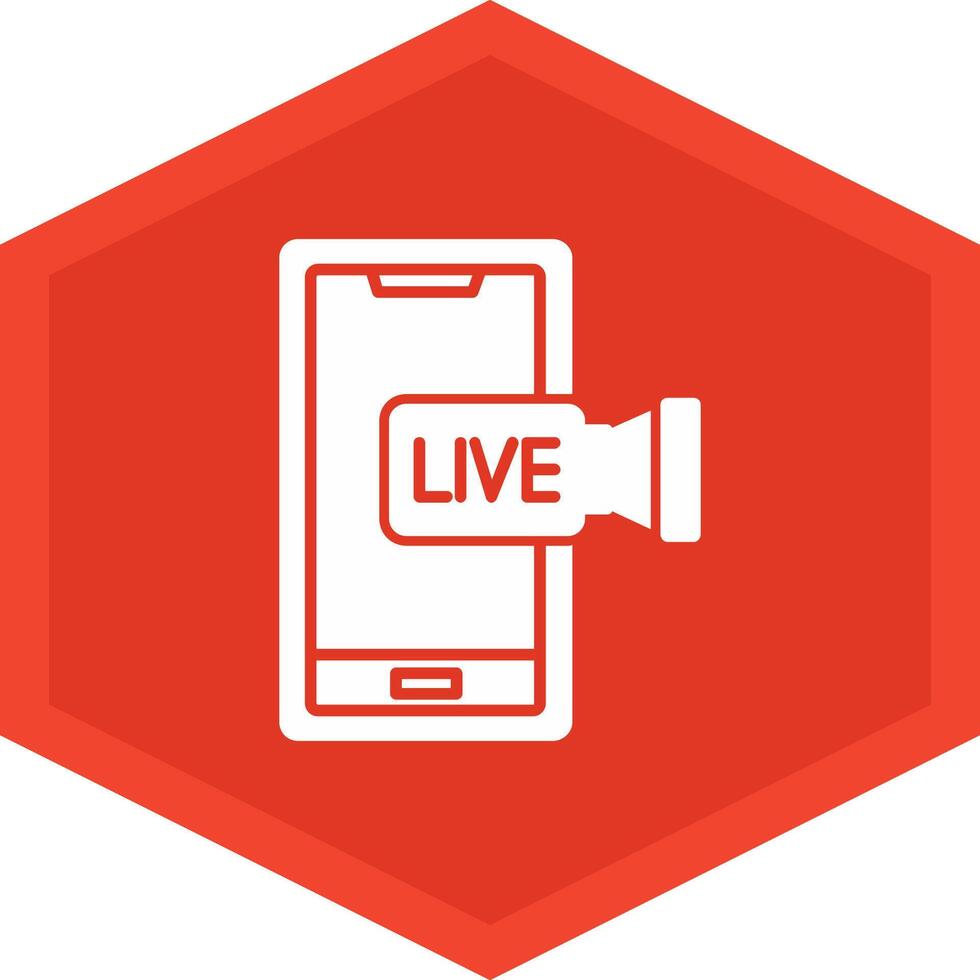 Streaming Icon Design Symbol vector
