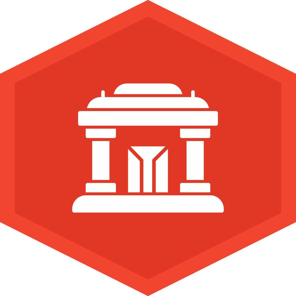 Museum Icon Design Symbol vector