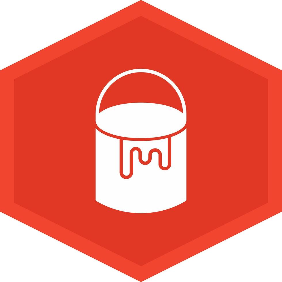 Paint Bucket Icon Design Symbol vector