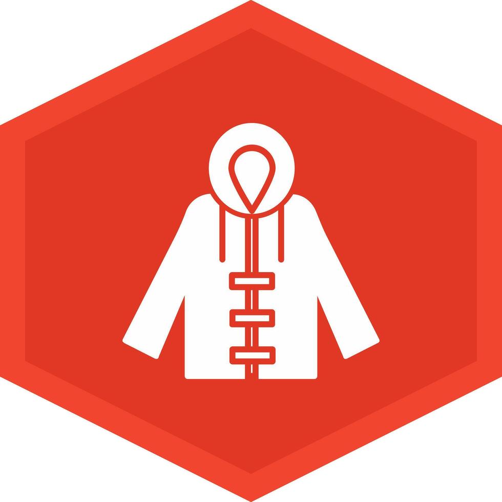 Raincoat Icon Design Symbol vector
