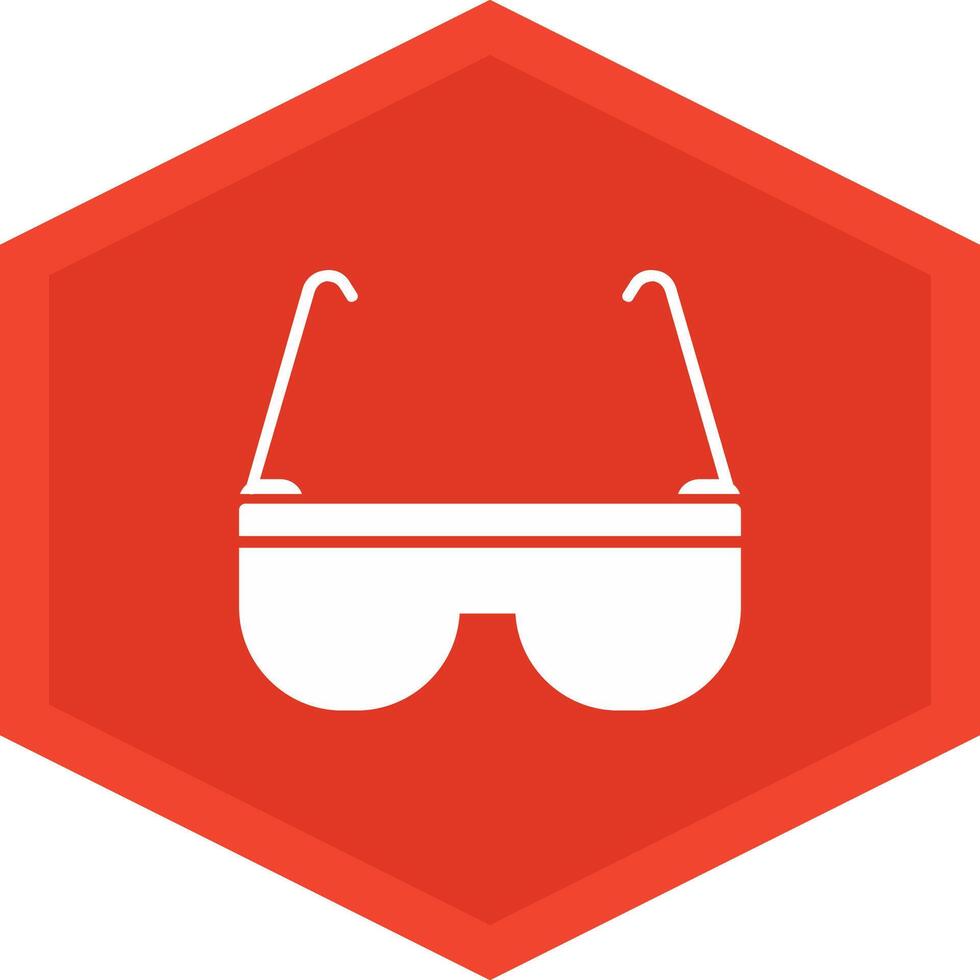 Safety Glasses Icon Design Symbol vector
