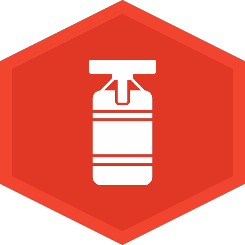 Punching Bag Icon Design Symbol vector