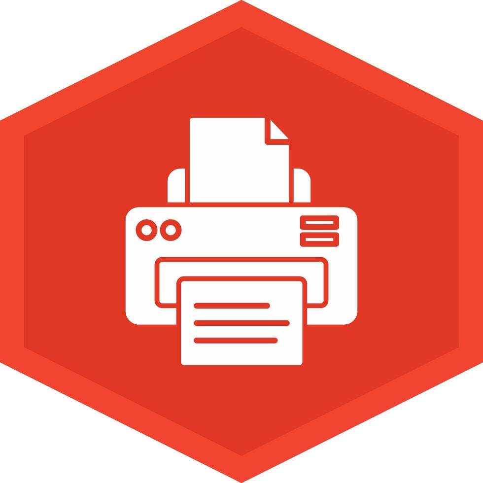 Printing Icon Design Symbol vector