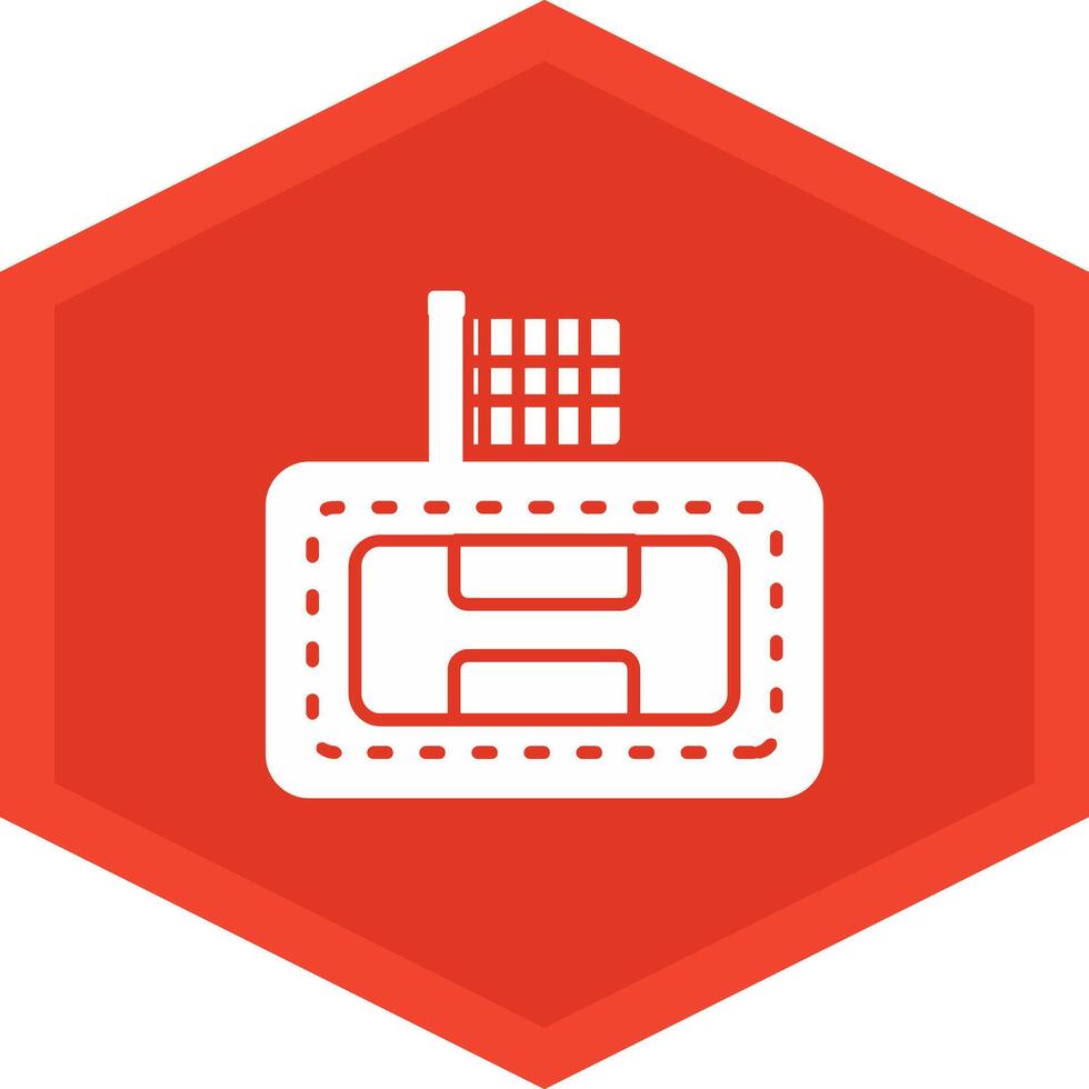 Race Track Icon Design Symbol vector
