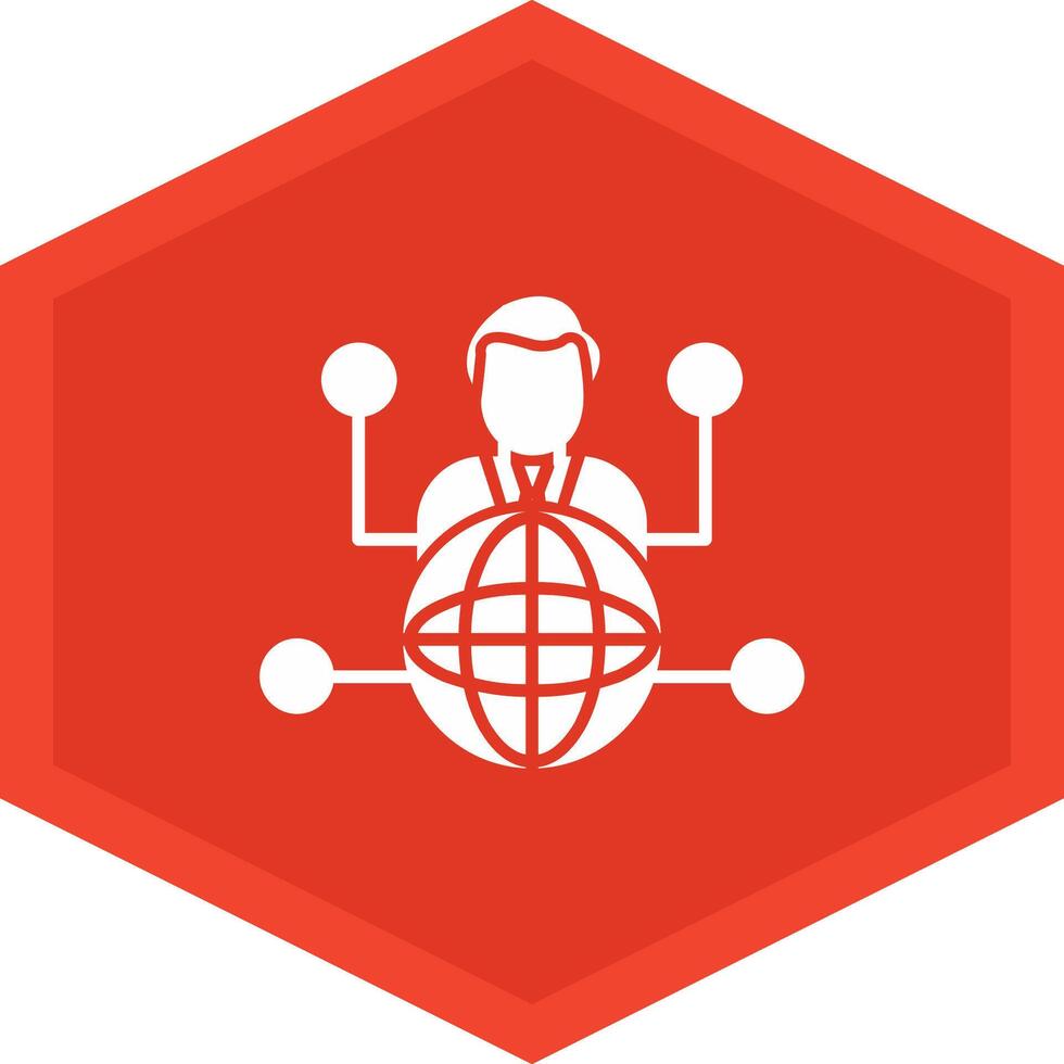 Outsource Icon Design Symbol vector