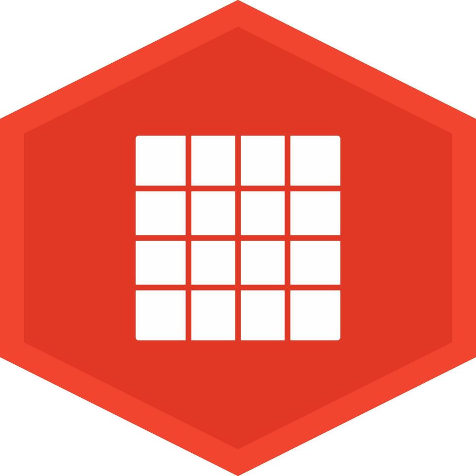 Grid Icon Design Symbol vector
