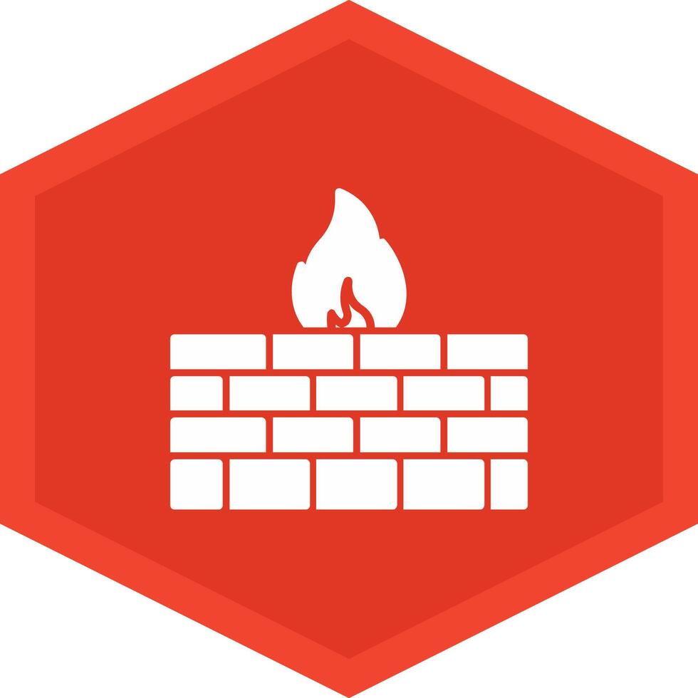 Firewall Icon Design Symbol vector