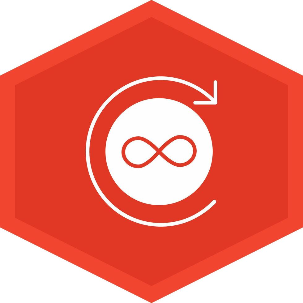 Infinite Icon Design Symbol vector