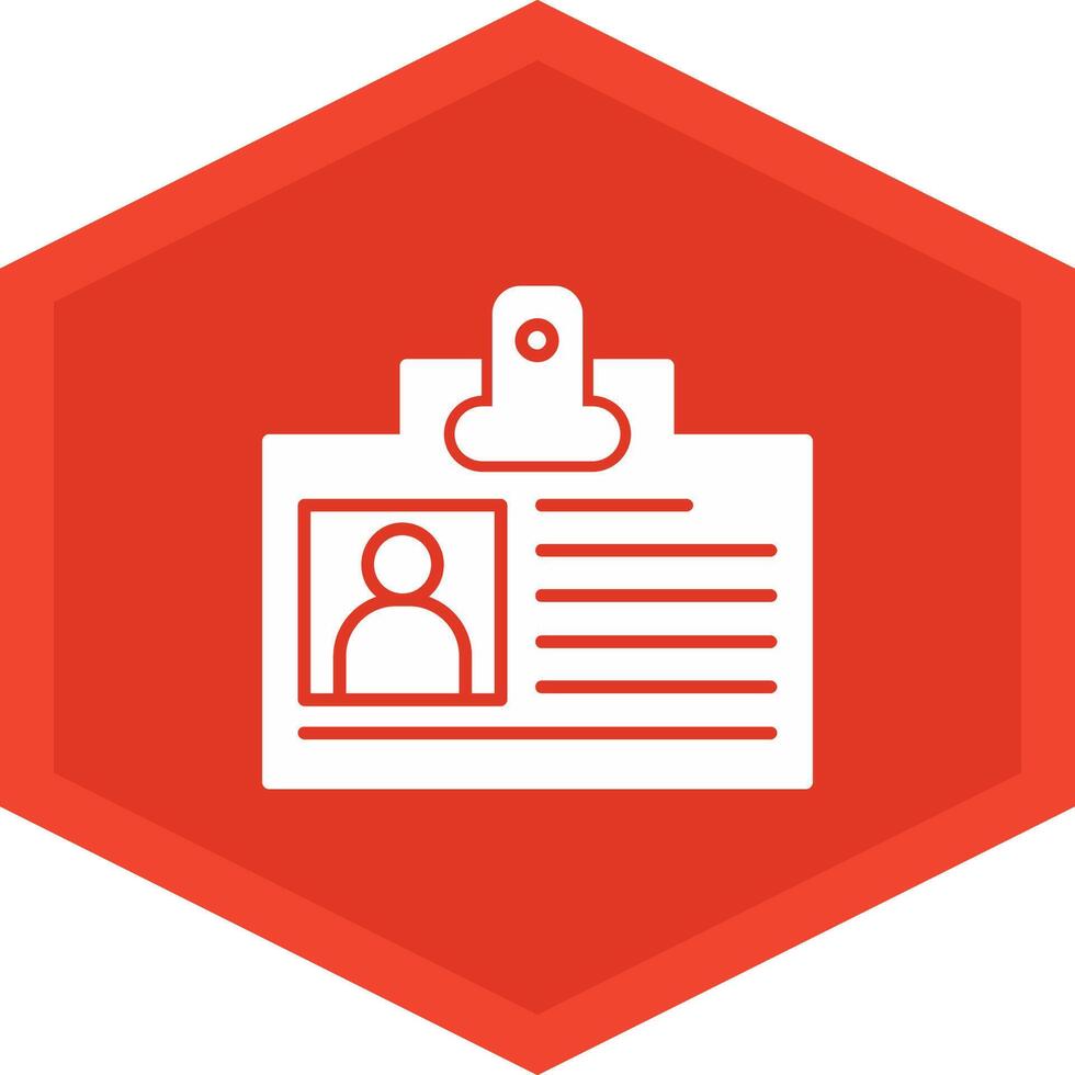 Id Card Icon Design Symbol vector