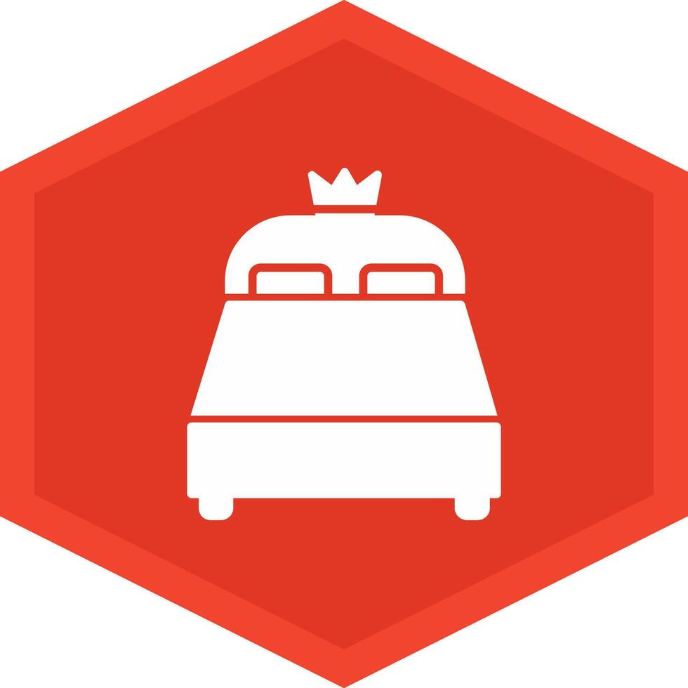 King Size Icon Design Symbol vector