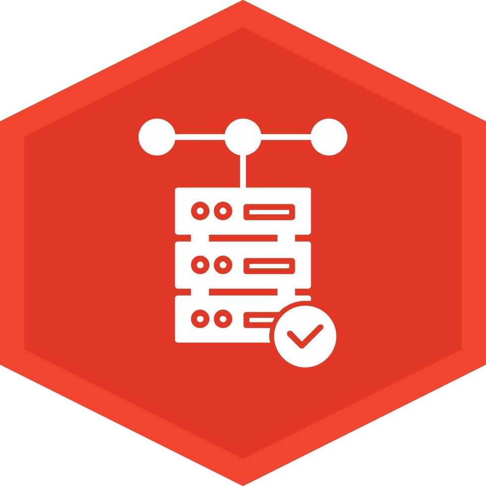 Database Icon Design Symbol vector