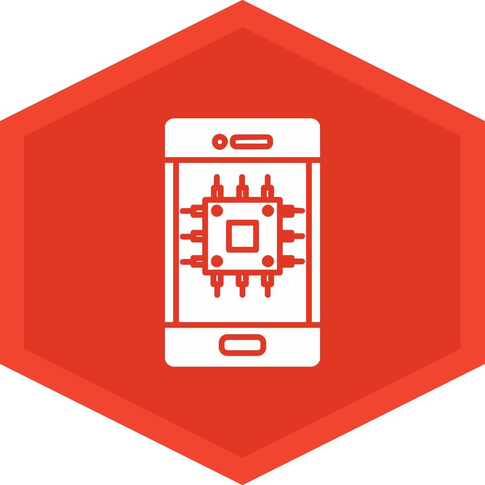 Cpu Icon Design Symbol vector
