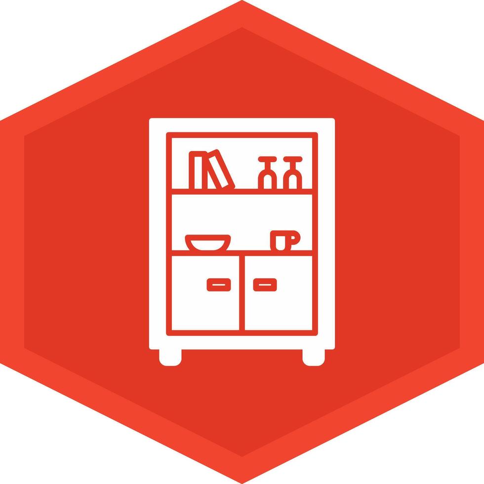 Display Case Icon Design Symbol vector