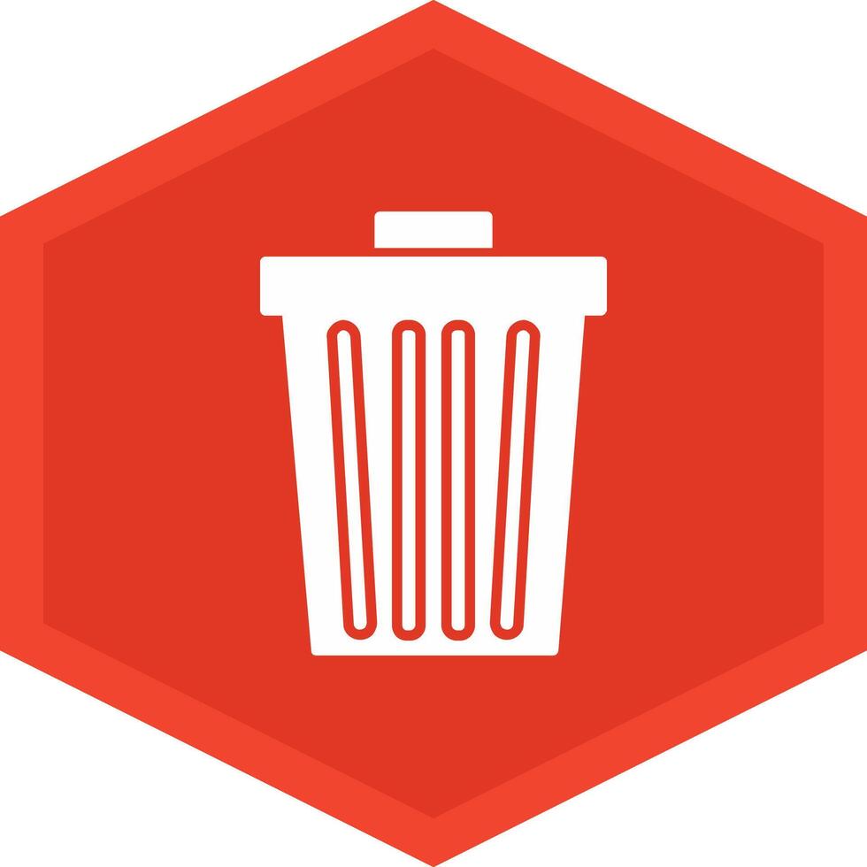 Dustbin Icon Design Symbol vector