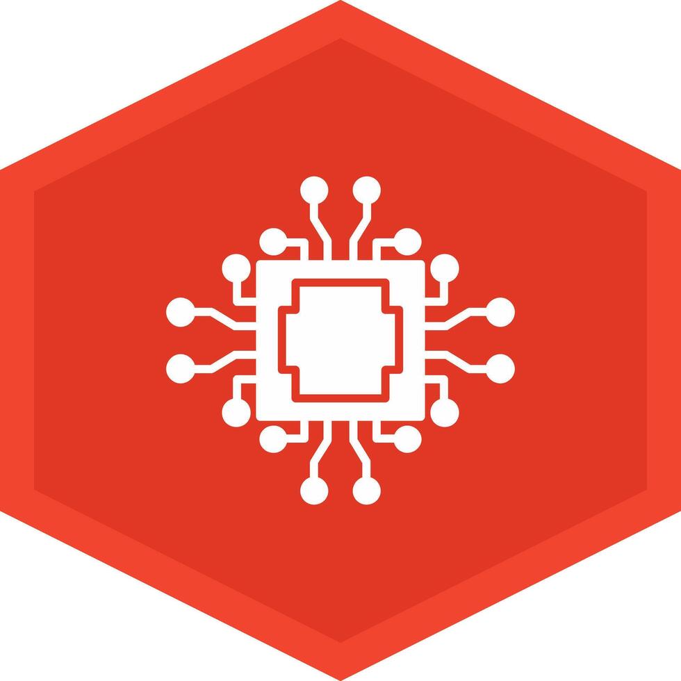 Cpu Icon Design Symbol vector