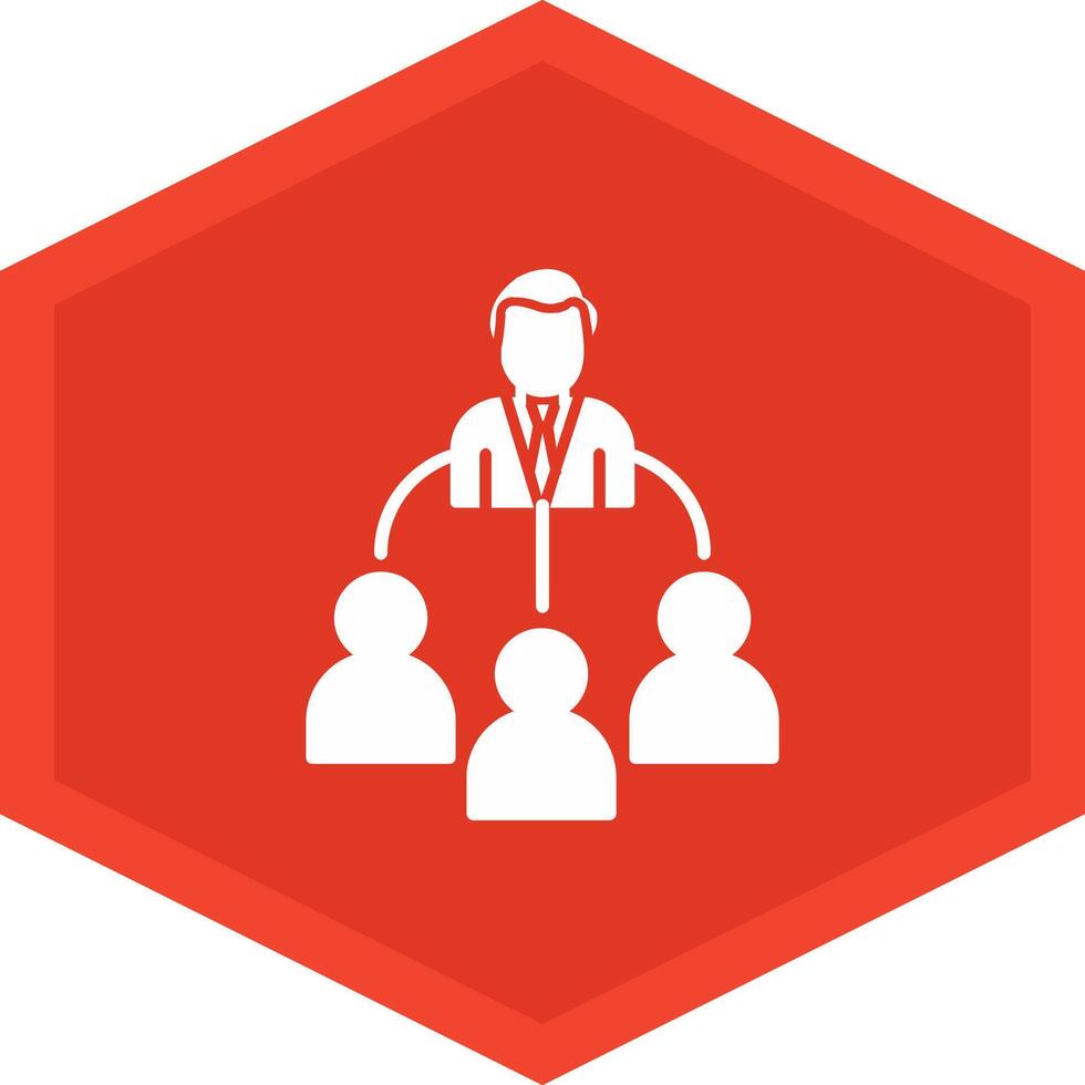 Delegate Icon Design Symbol vector