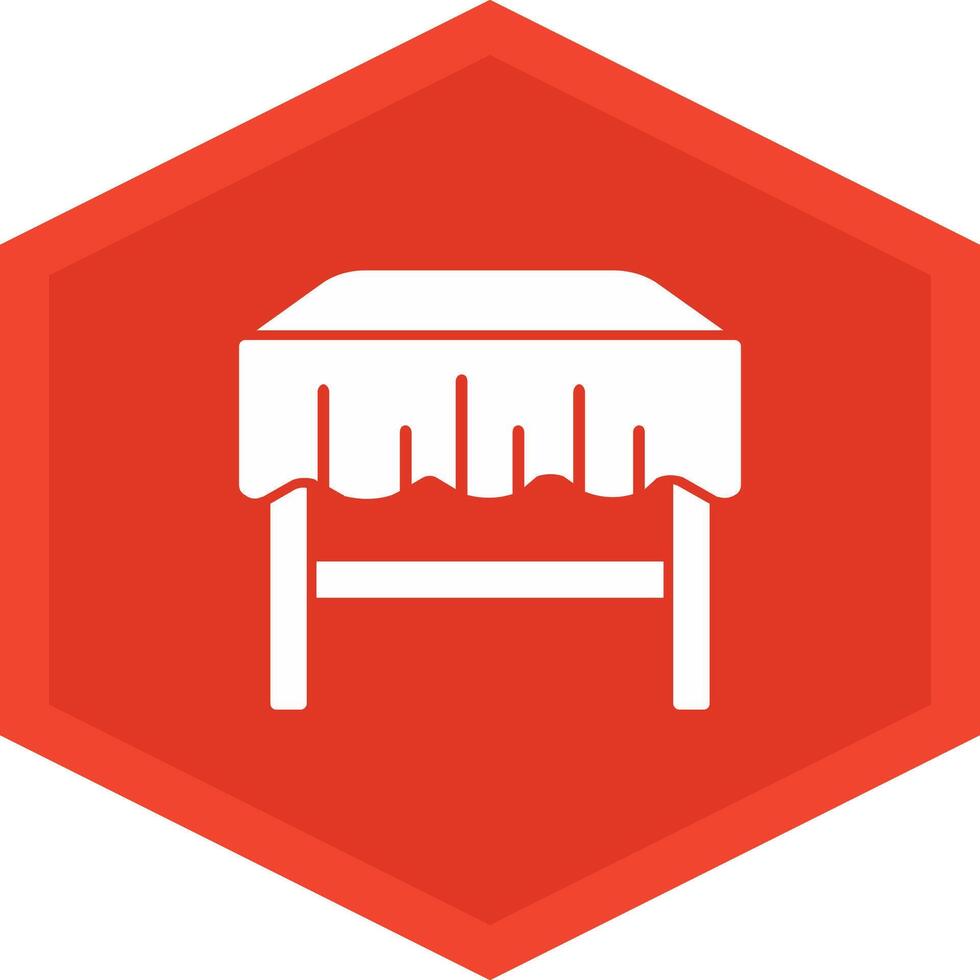 Dining Table Icon Design Symbol vector