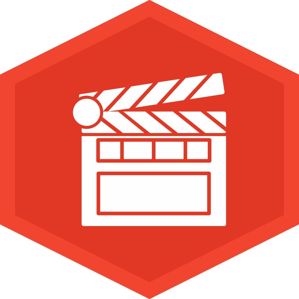Clapperboard Icon Design Symbol vector