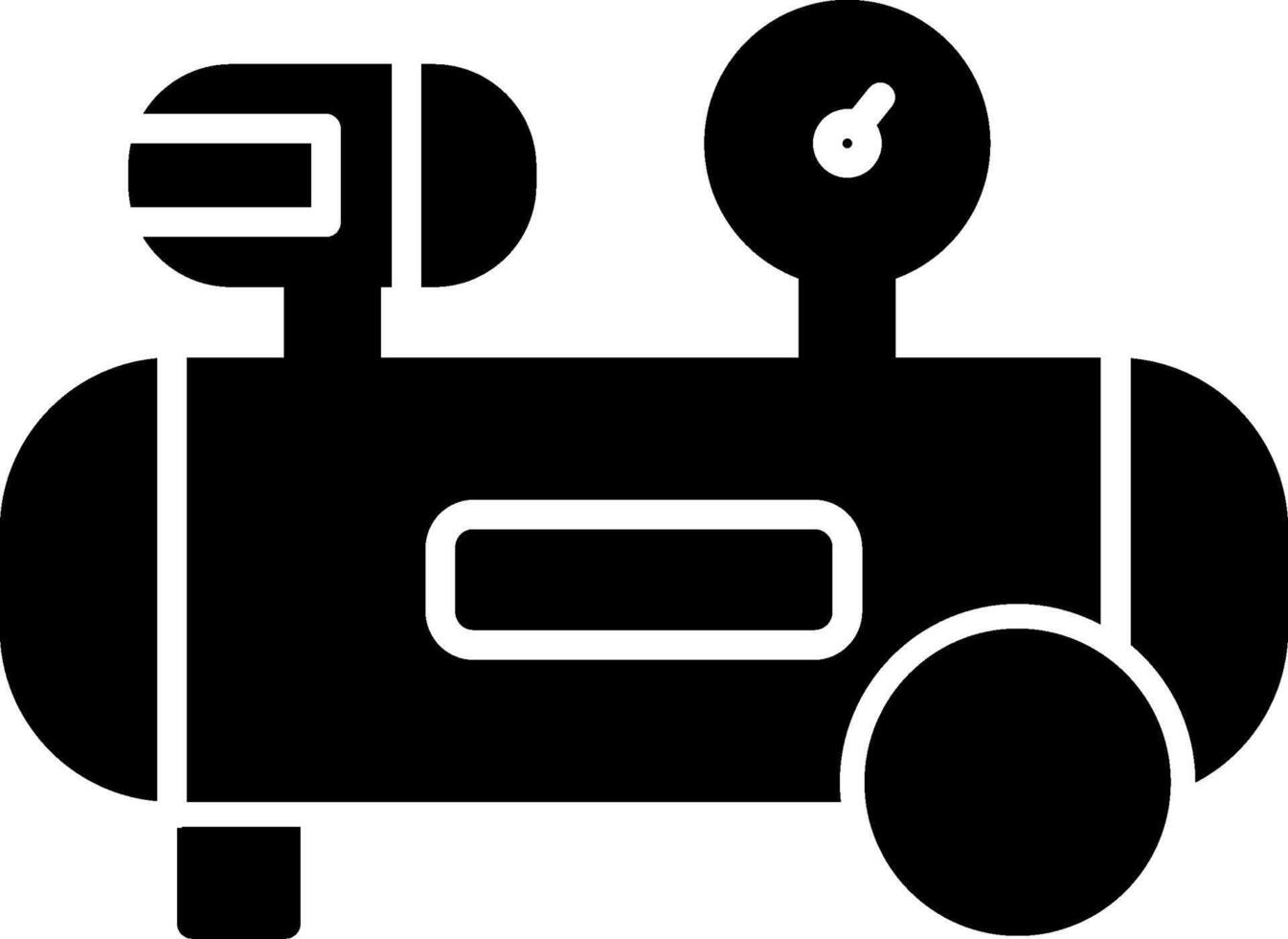 Air Compressor Icon Design Symbol vector