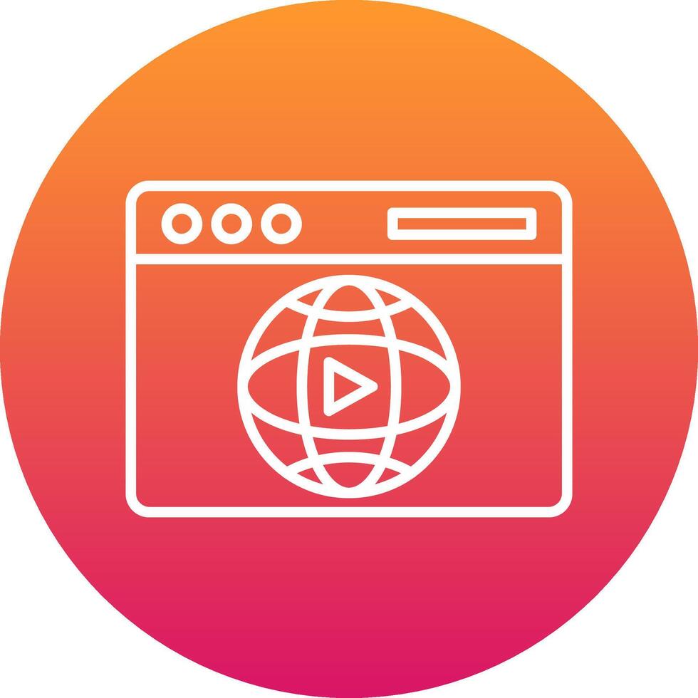 Website Icon Design Symbol vector