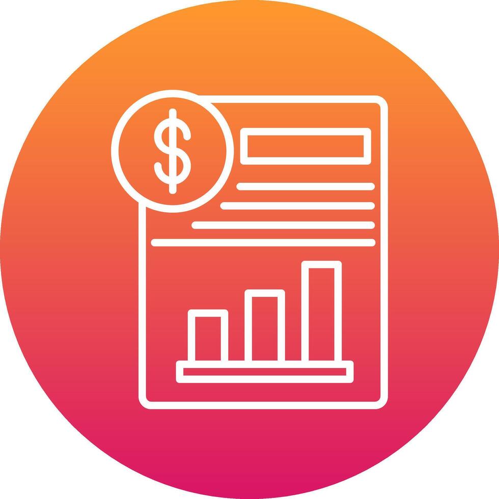 Statement Icon Design Symbol vector
