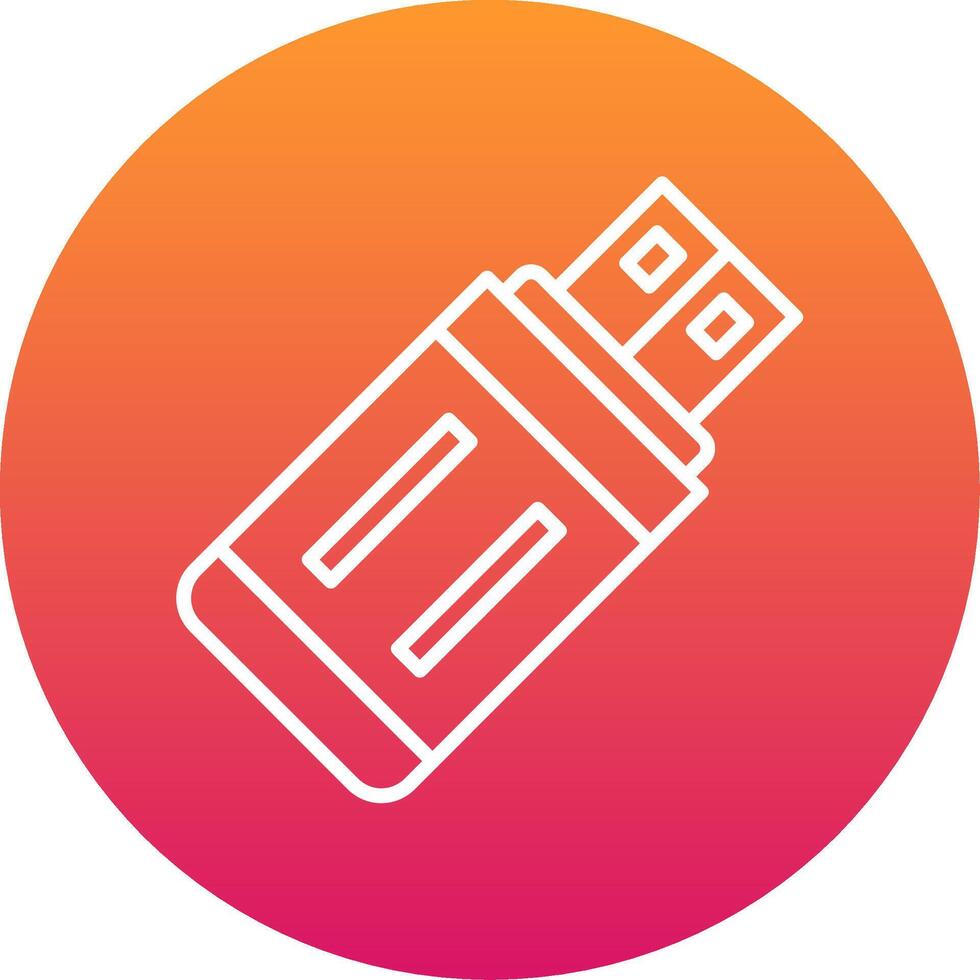 Usb Flash Drive Icon Design Symbol vector