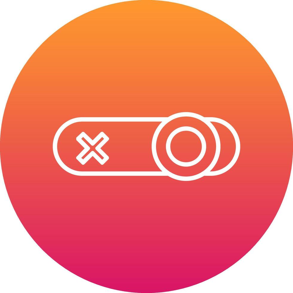 Toggle Icon Design Symbol vector