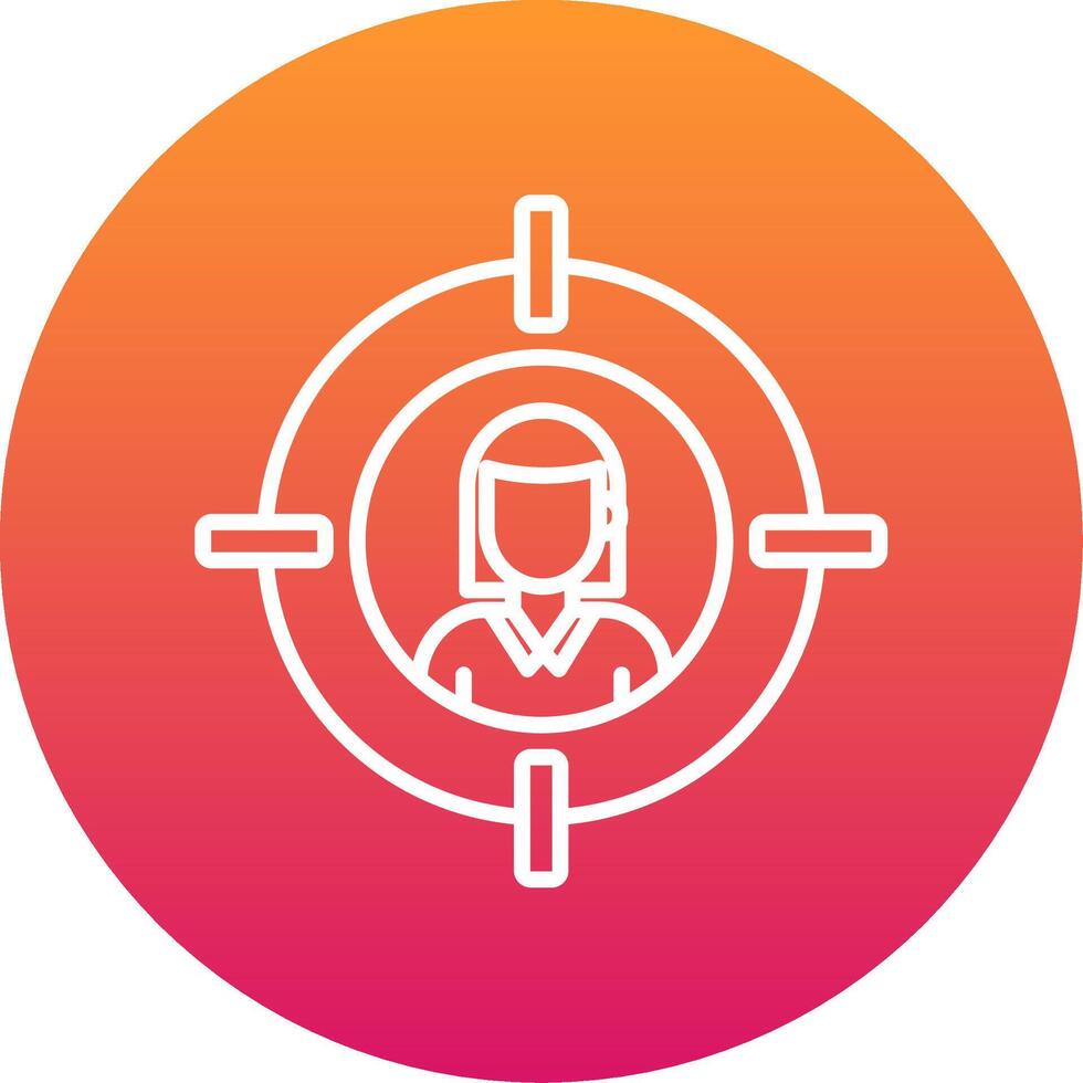 Target Icon Design Symbol vector