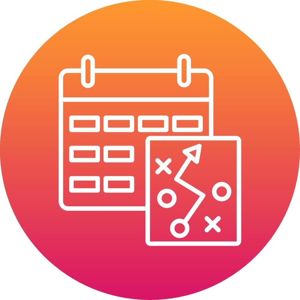 Strategy Icon Design Symbol vector