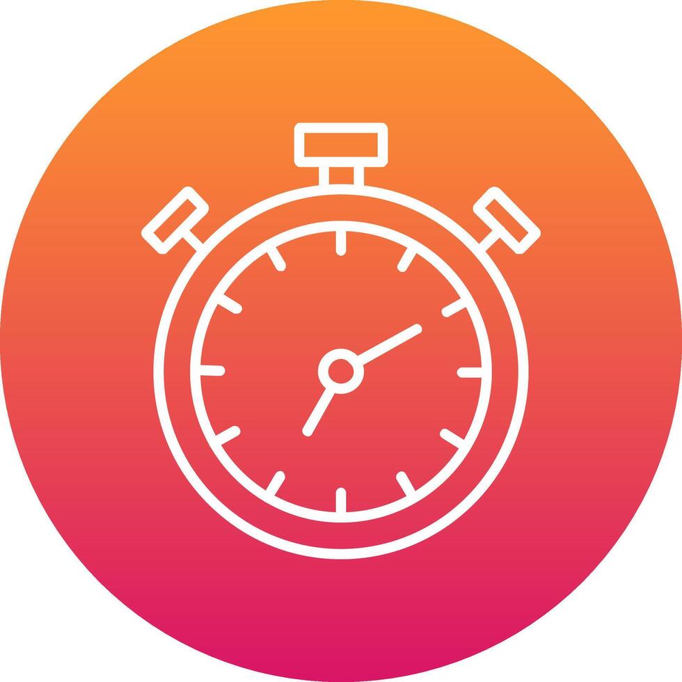 Timer Icon Design Symbol vector