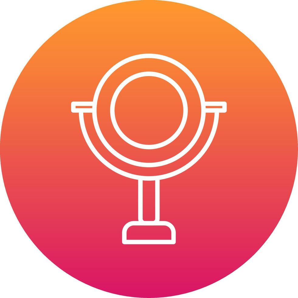Mirror Icon Design Symbol vector