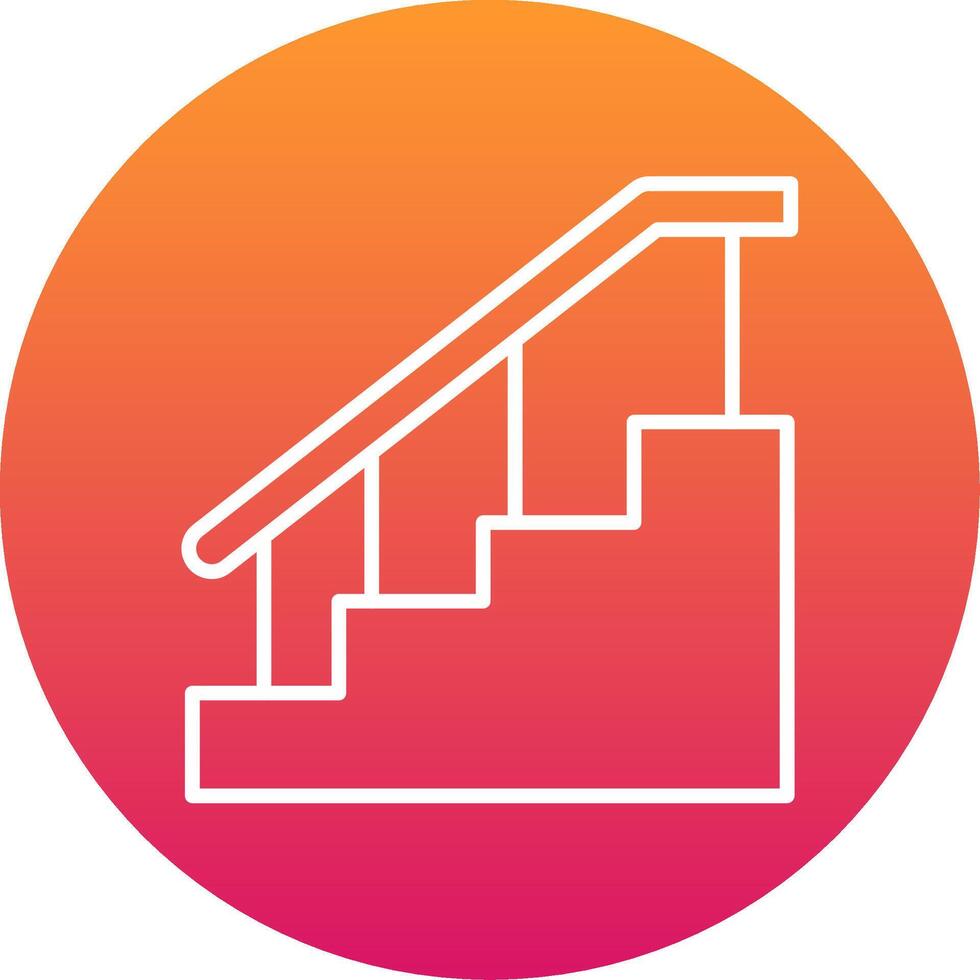 Stairs Icon Design Symbol vector