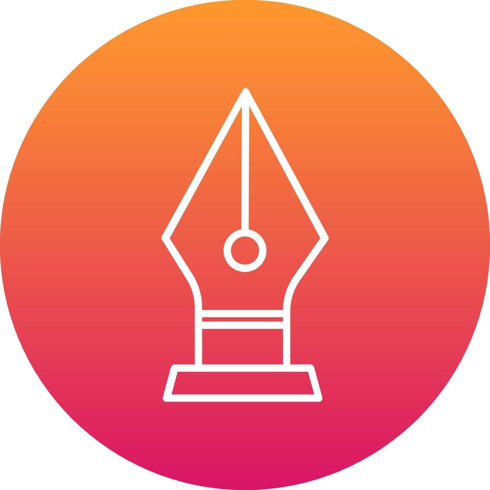 Pen Tool Icon Design Symbol vector