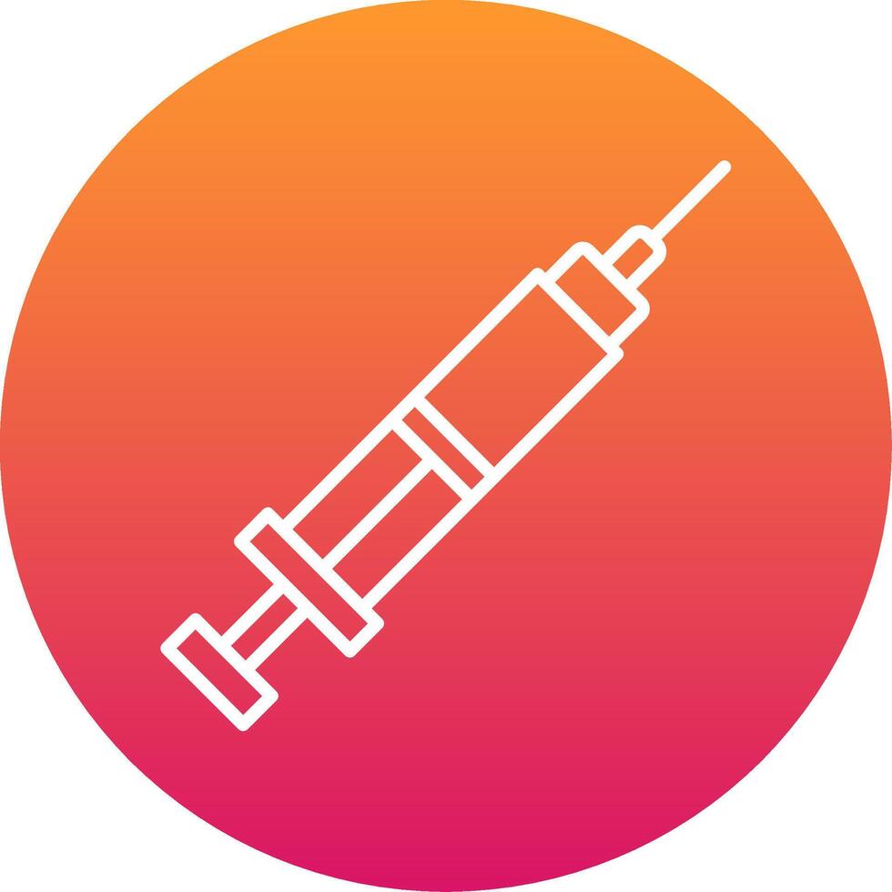Injection Icon Design Symbol vector