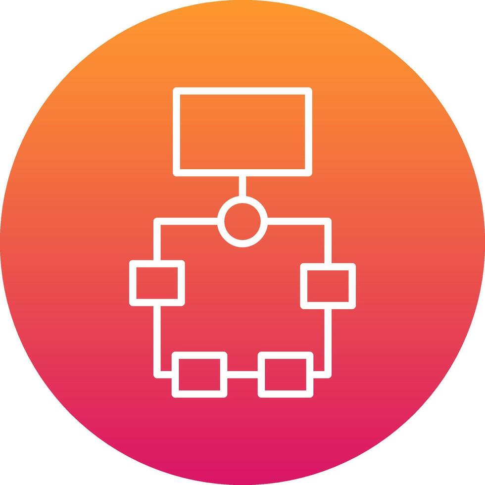 Flowchart Icon Design Symbol 54253827 Vector Art at Vecteezy