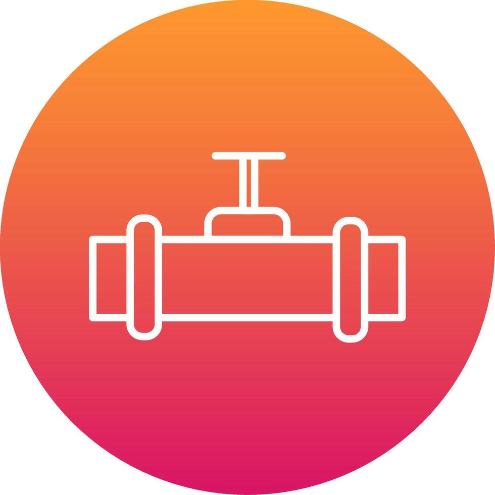 Pipe Icon Design Symbol vector