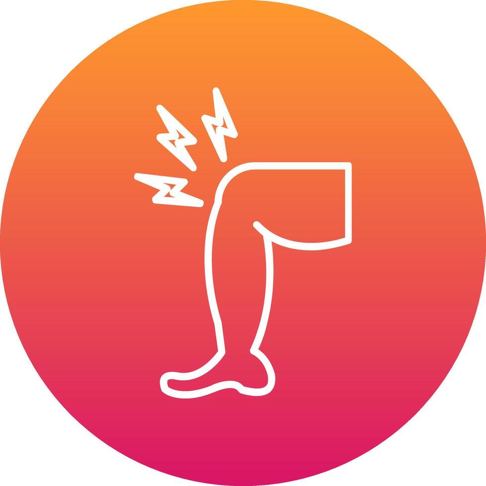 Pain Icon Design Symbol vector