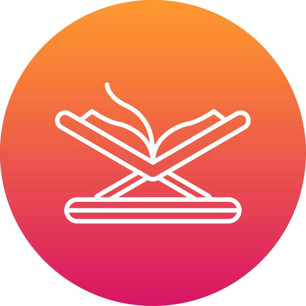 Quran Icon Design Symbol vector